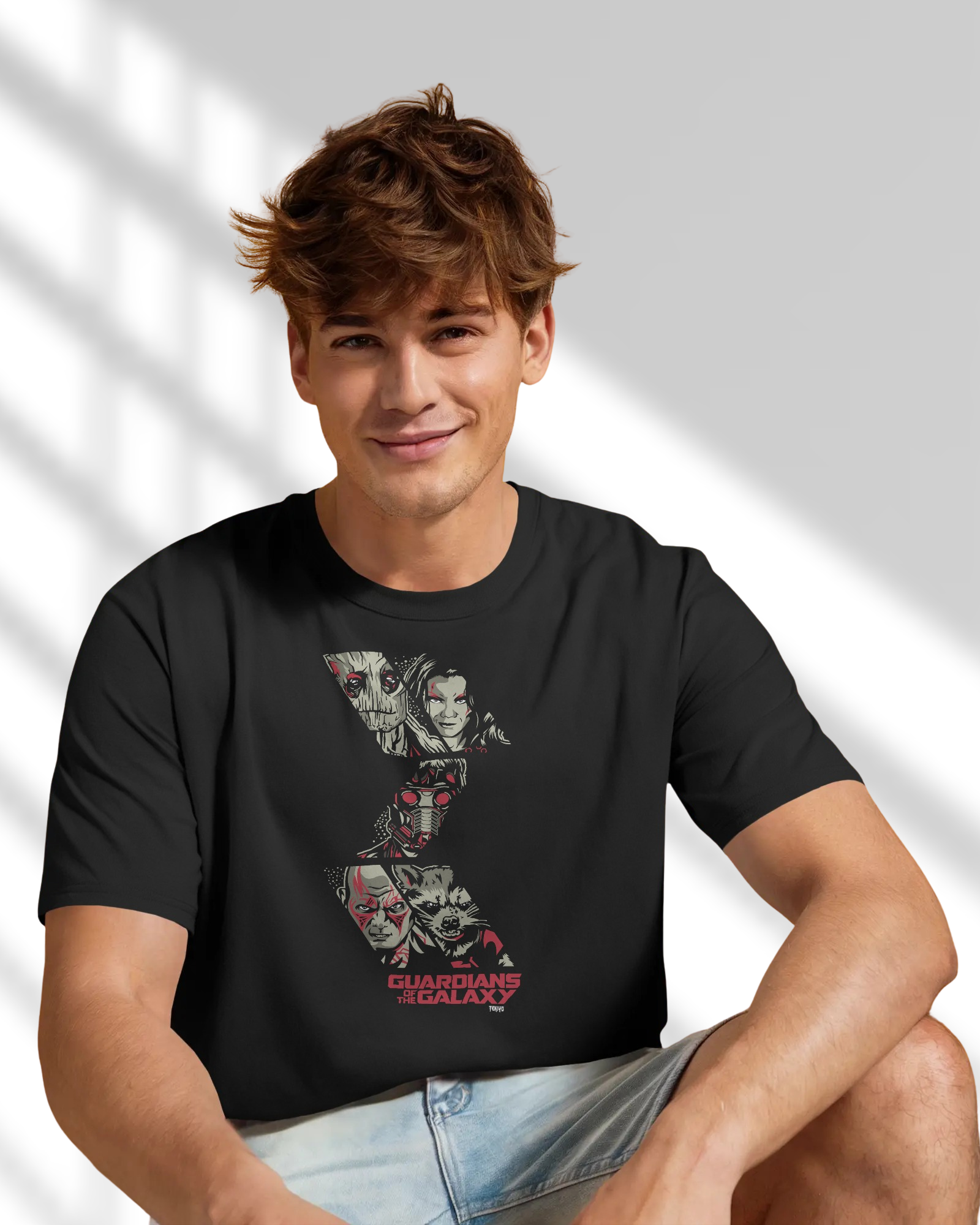 Guardians of the Galaxy Men Regular T-Shirt