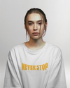 Be Yourself Oversized Women T-Shirt