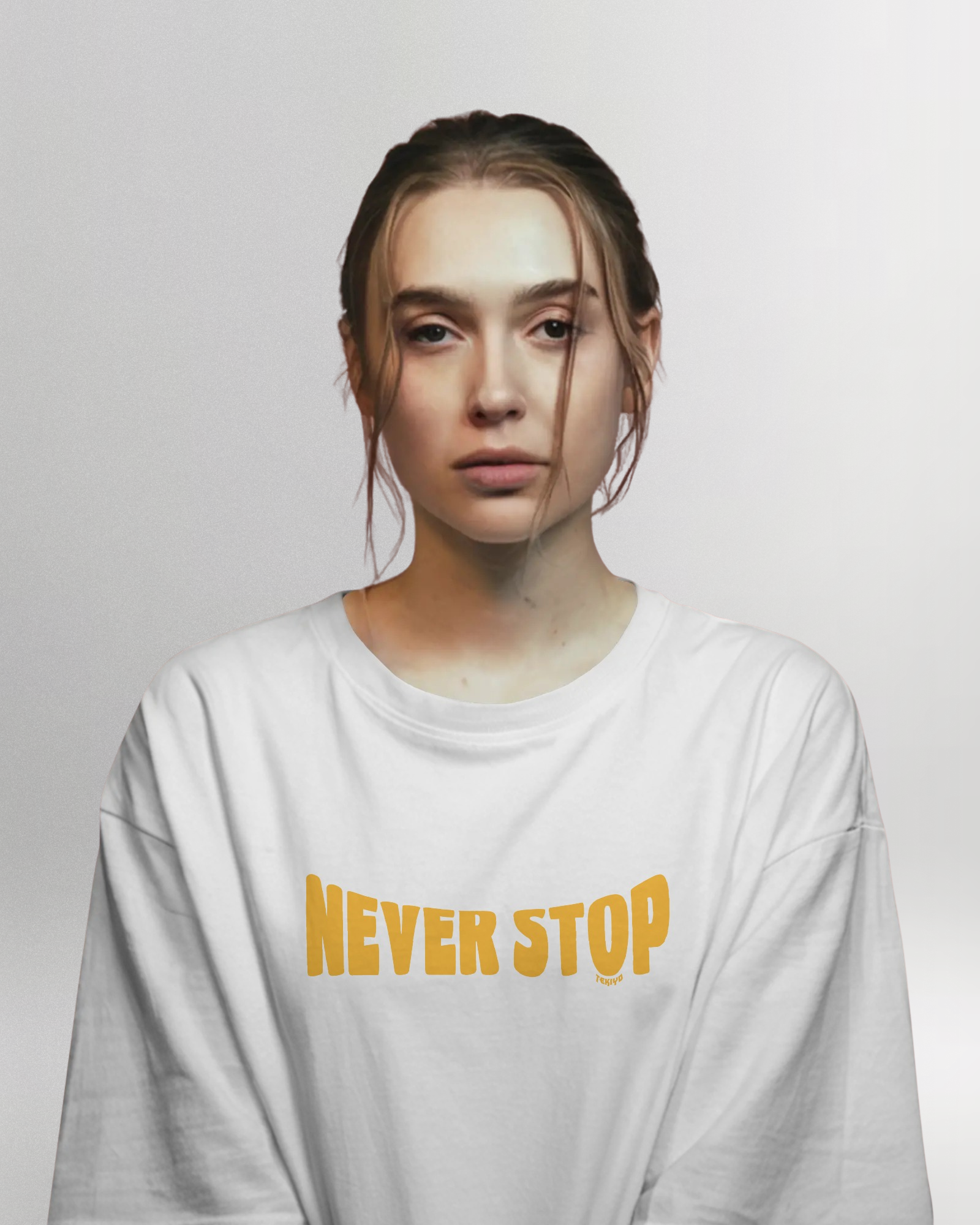 Be Yourself Oversized Women T-Shirt