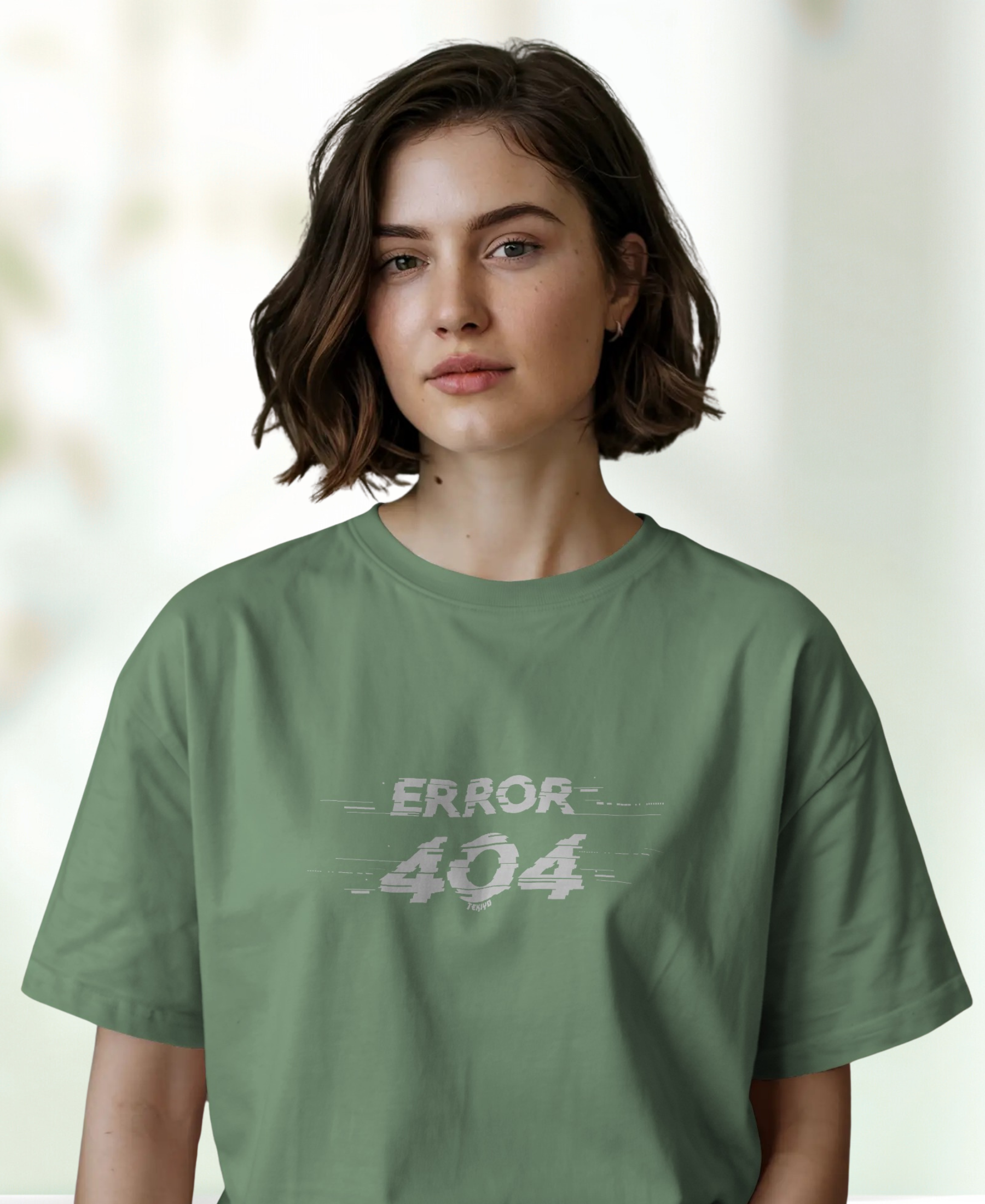 Error 404 Oversized Women T-Shirt