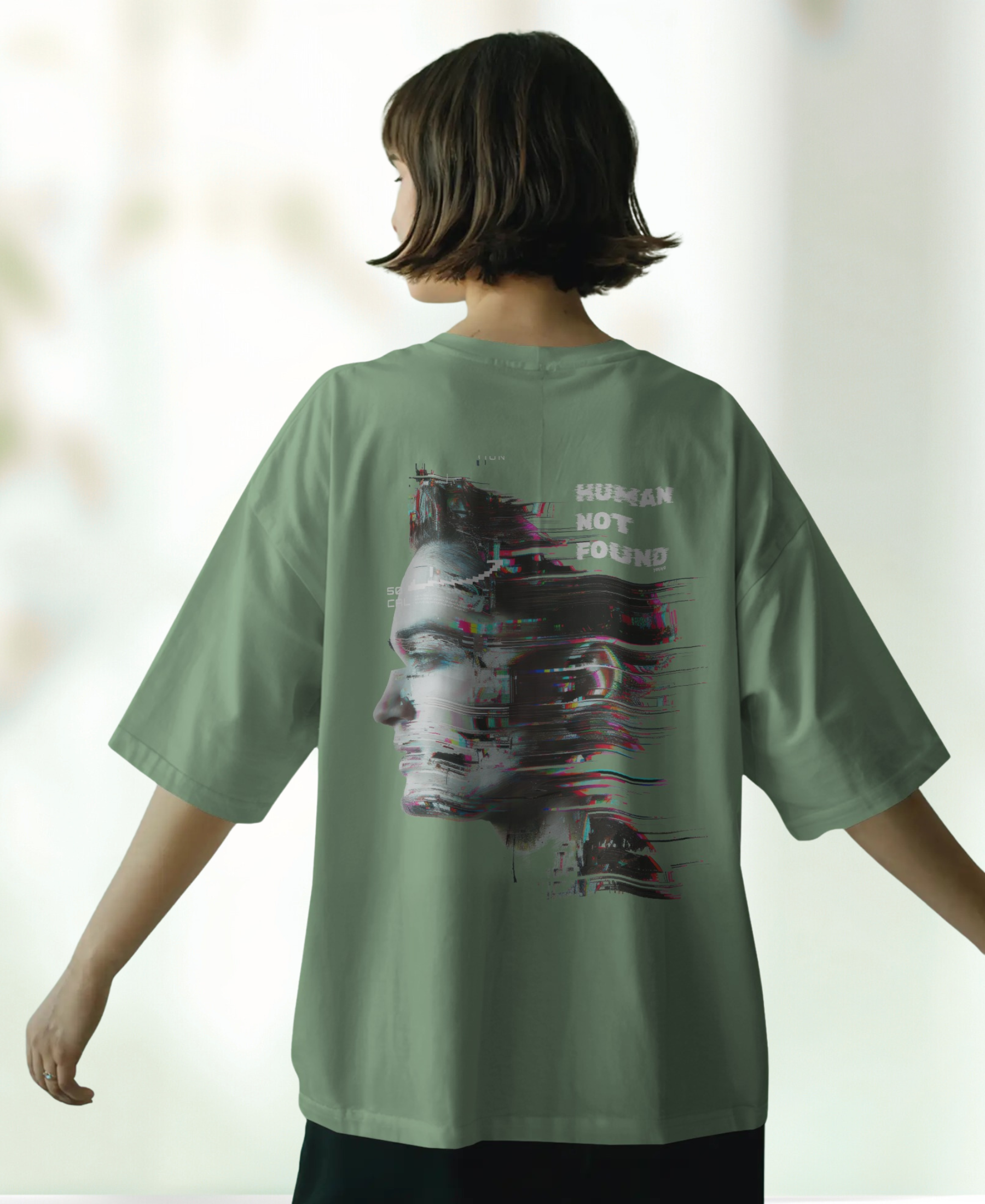 Error 404 Oversized Women T-Shirt