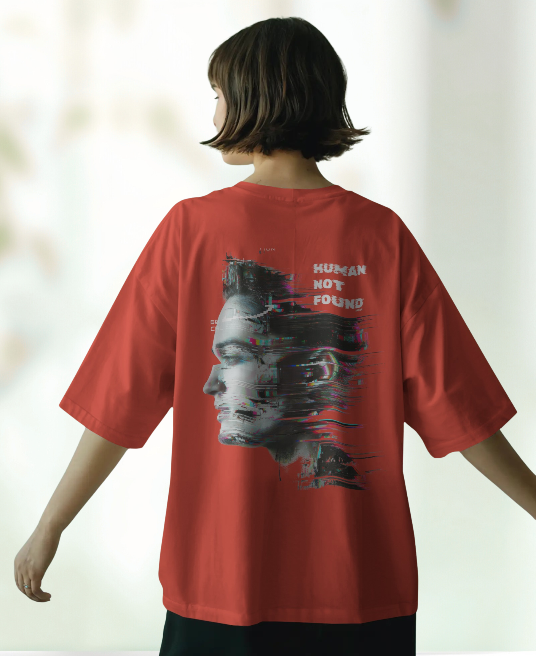 Error 404 Oversized Women T-Shirt