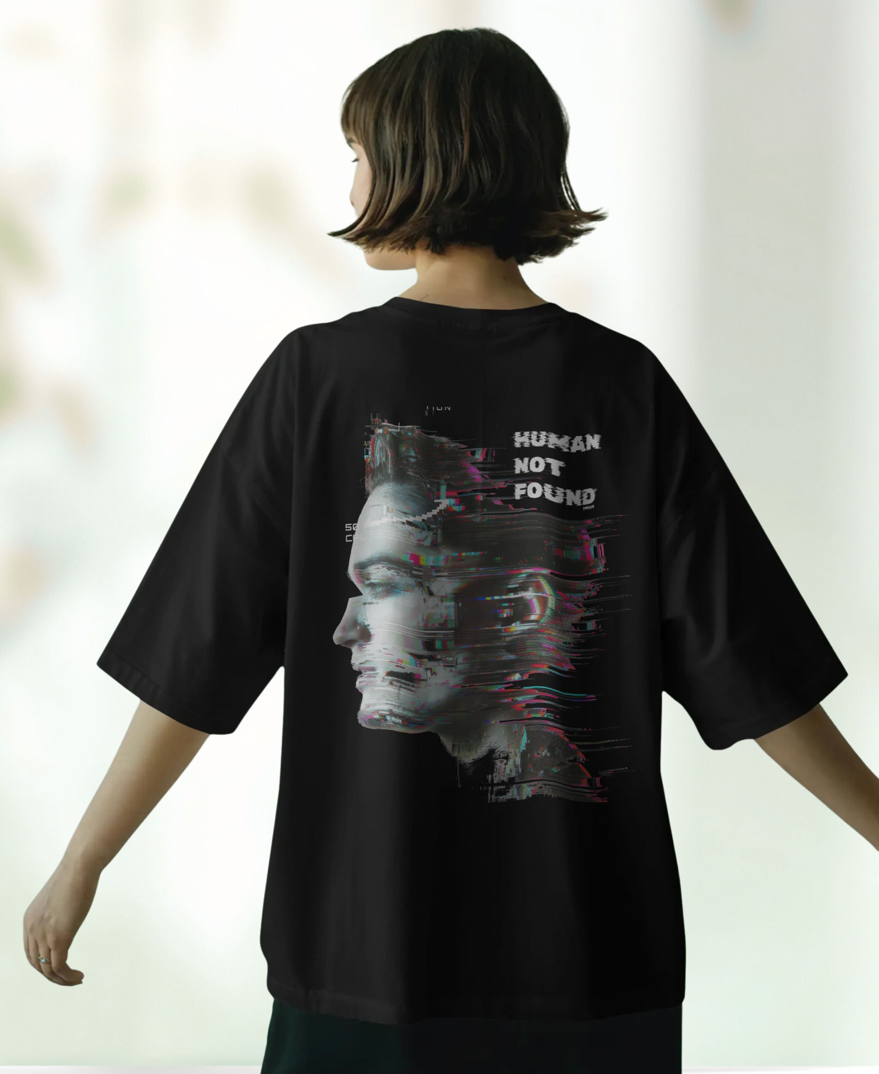 Error 404 Oversized Women T-Shirt