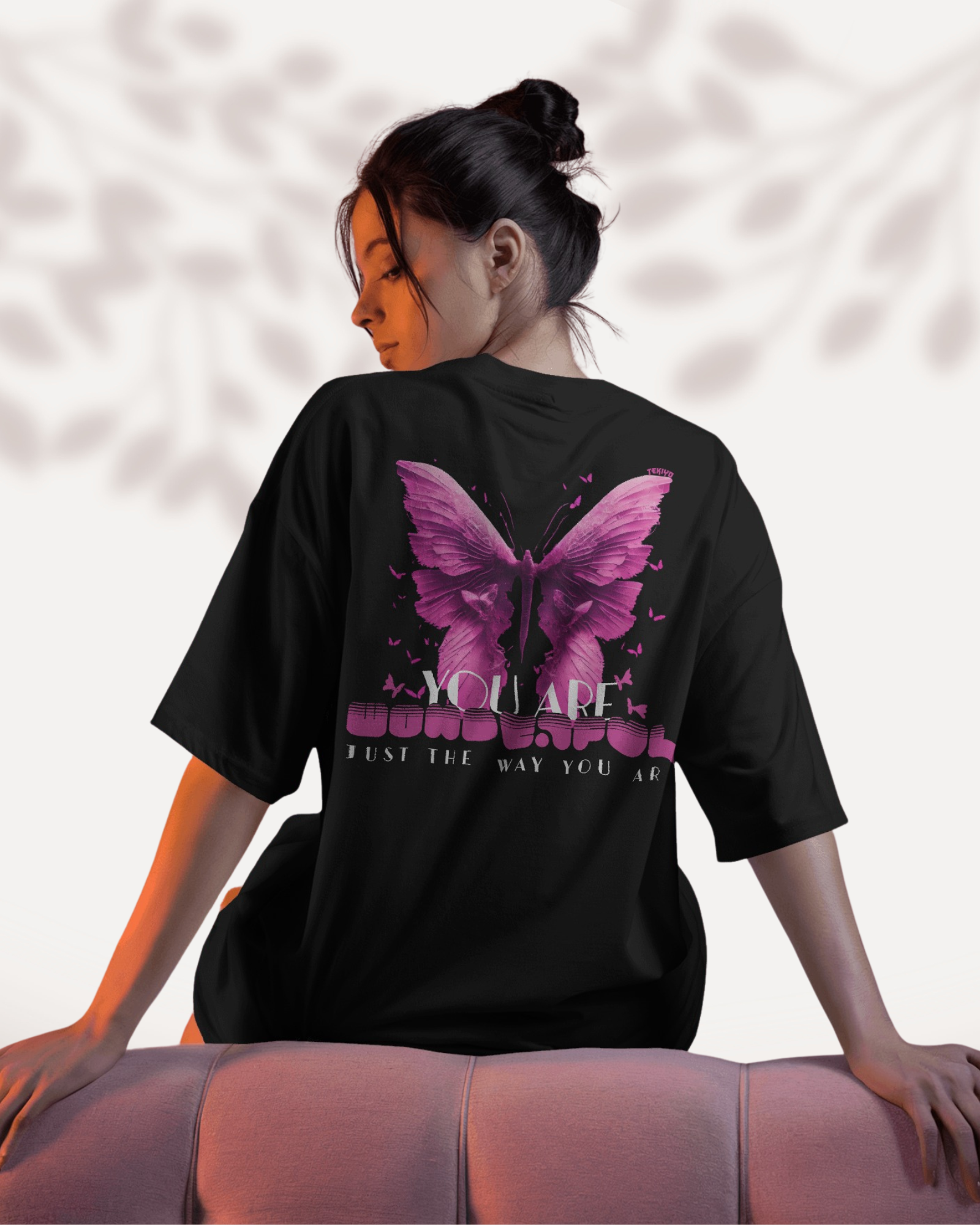 Butterfly Oversized Women T-Shirt
