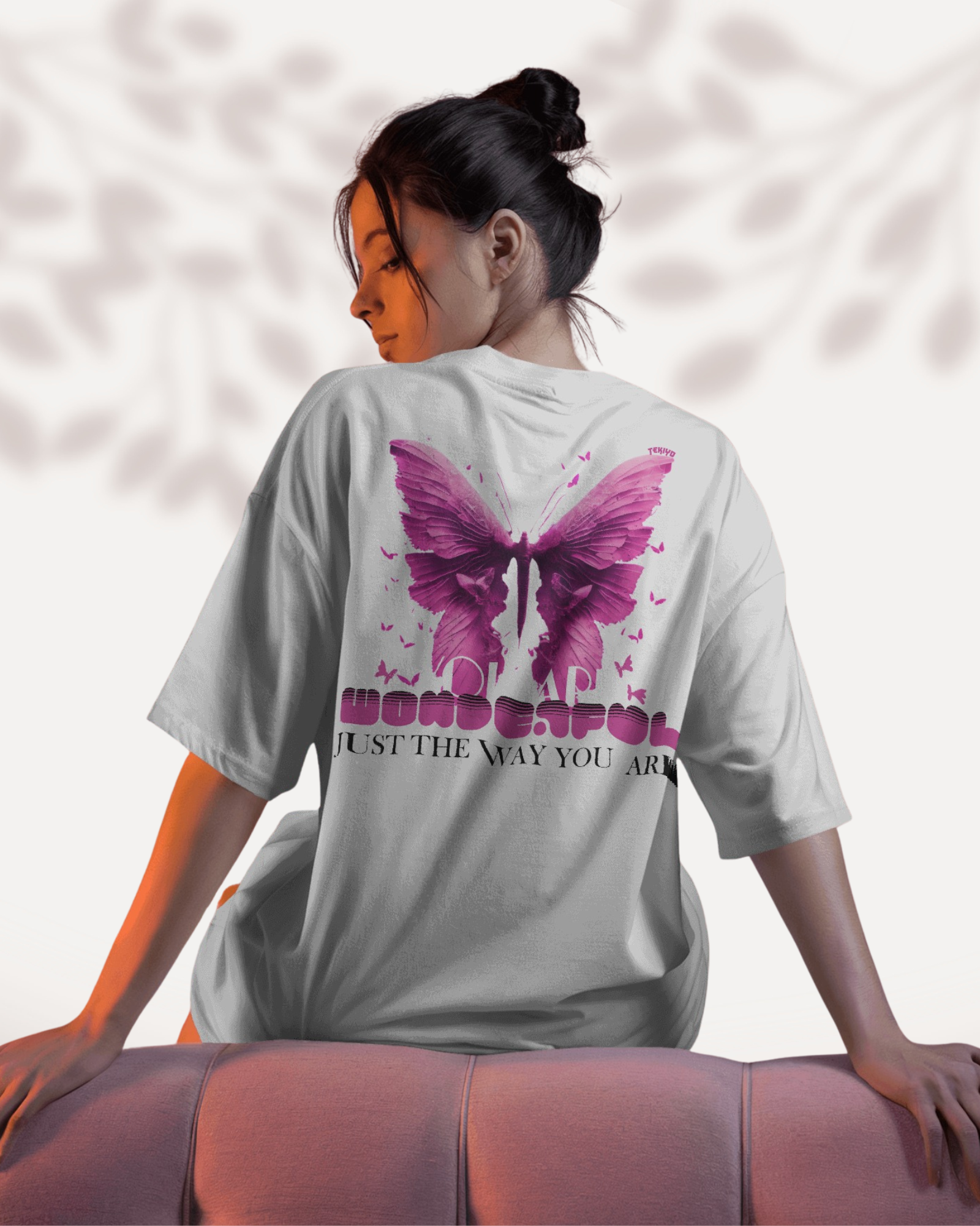 Butterfly Oversized Women T-Shirt