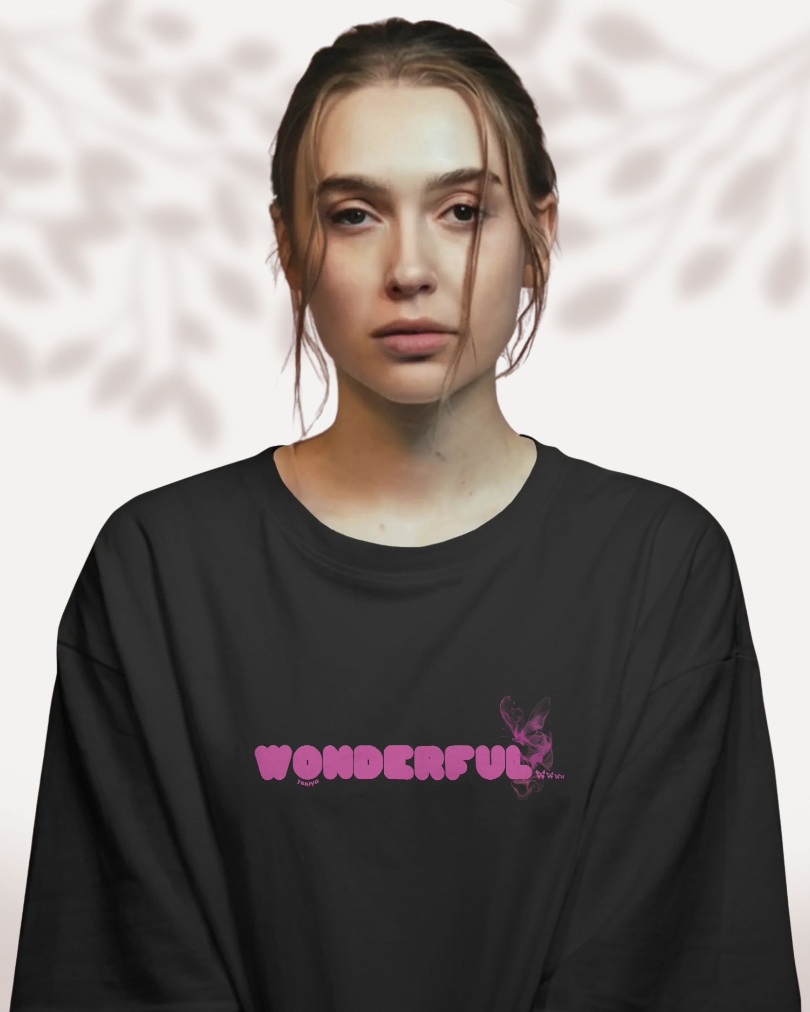 Butterfly Oversized Women T-Shirt