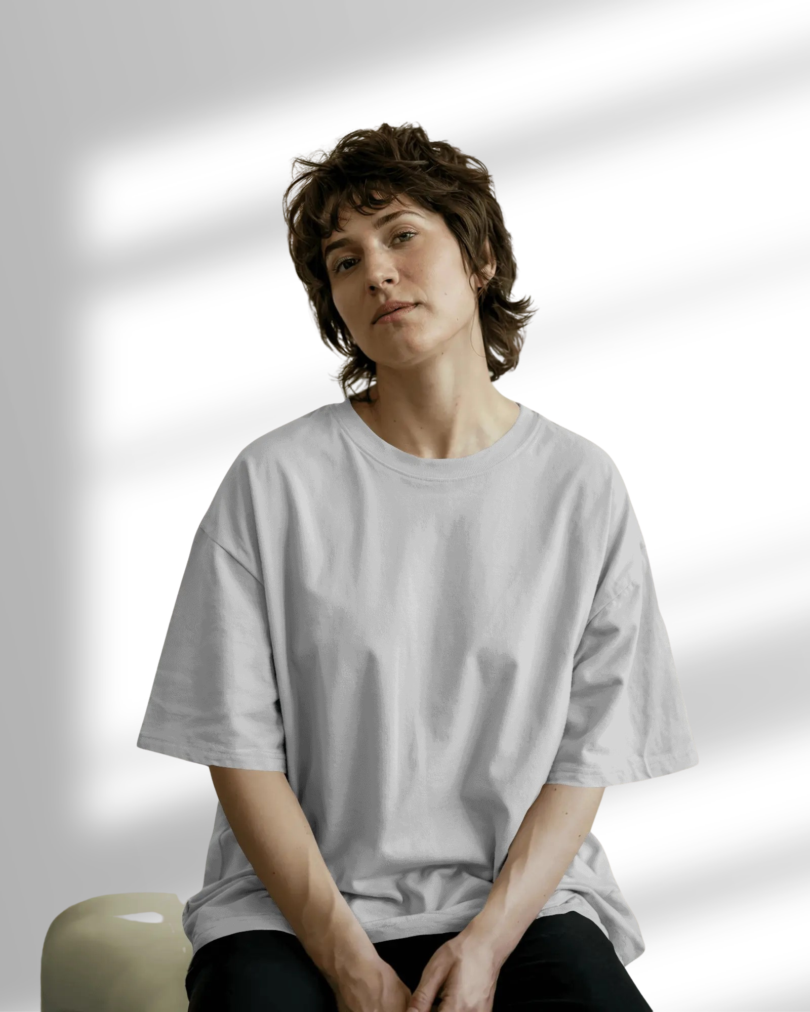 Plain Oversized Women T-shirt