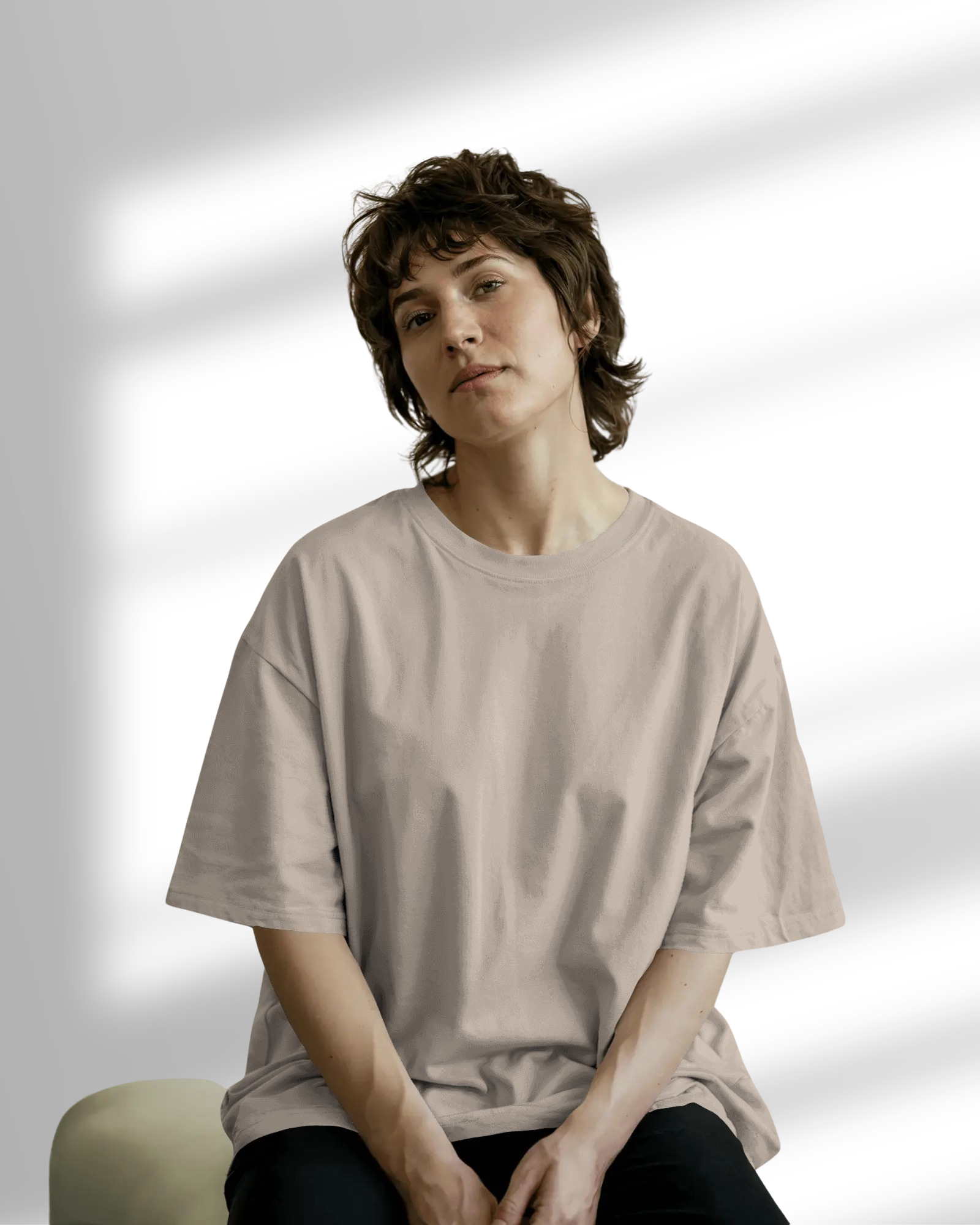 Plain Oversized Women T-shirt