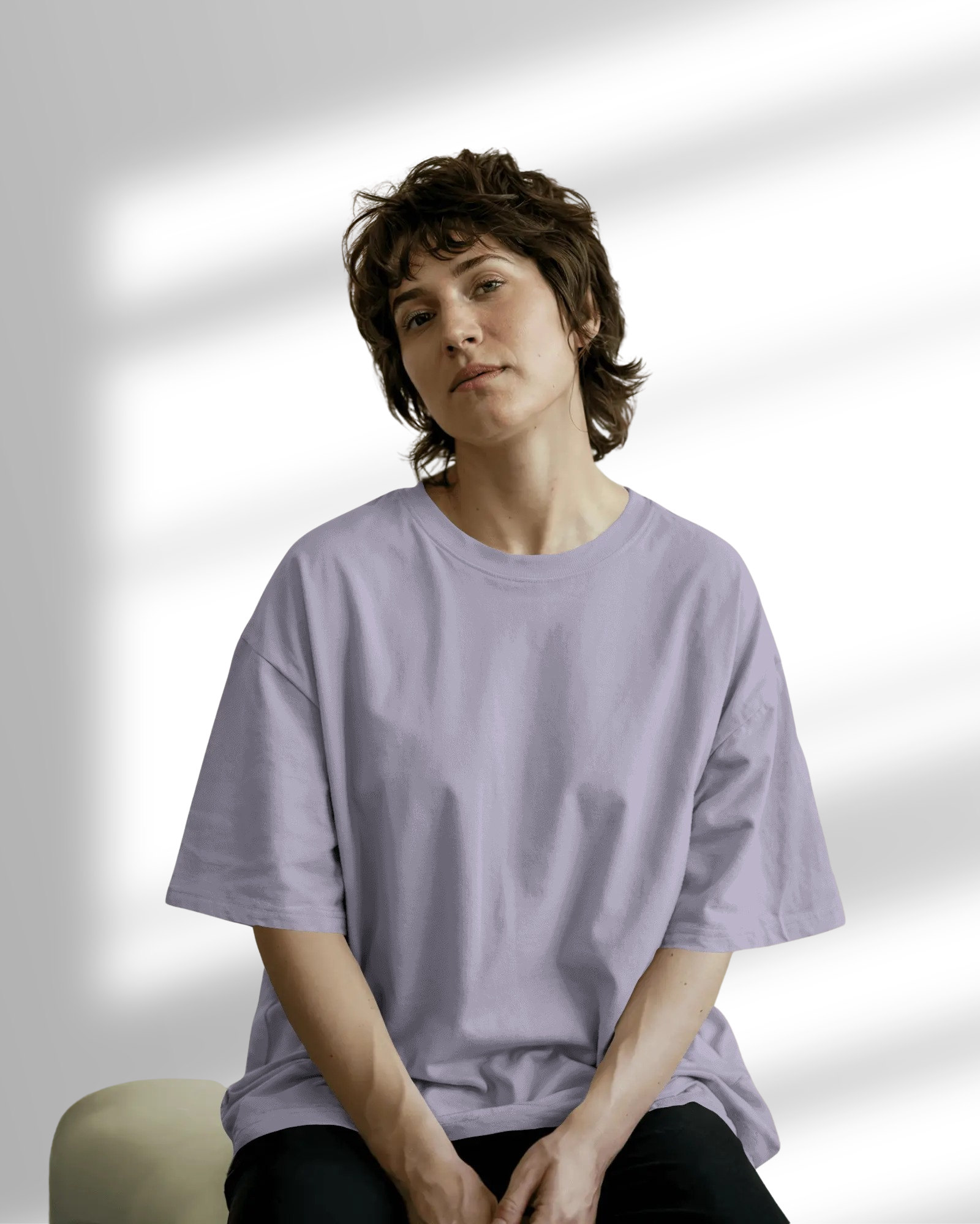 Plain Oversized Women T-shirt