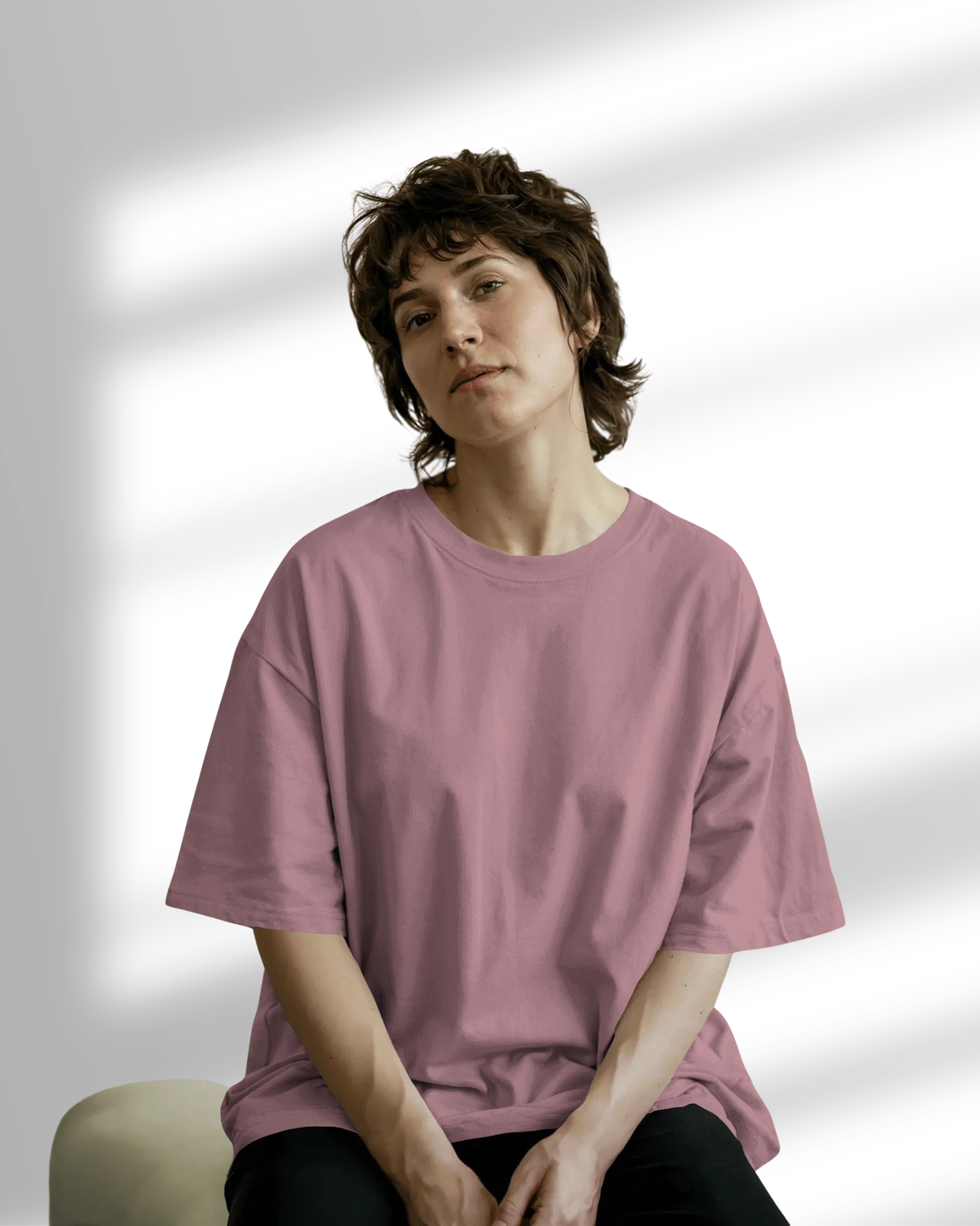 Plain Oversized Women T-shirt