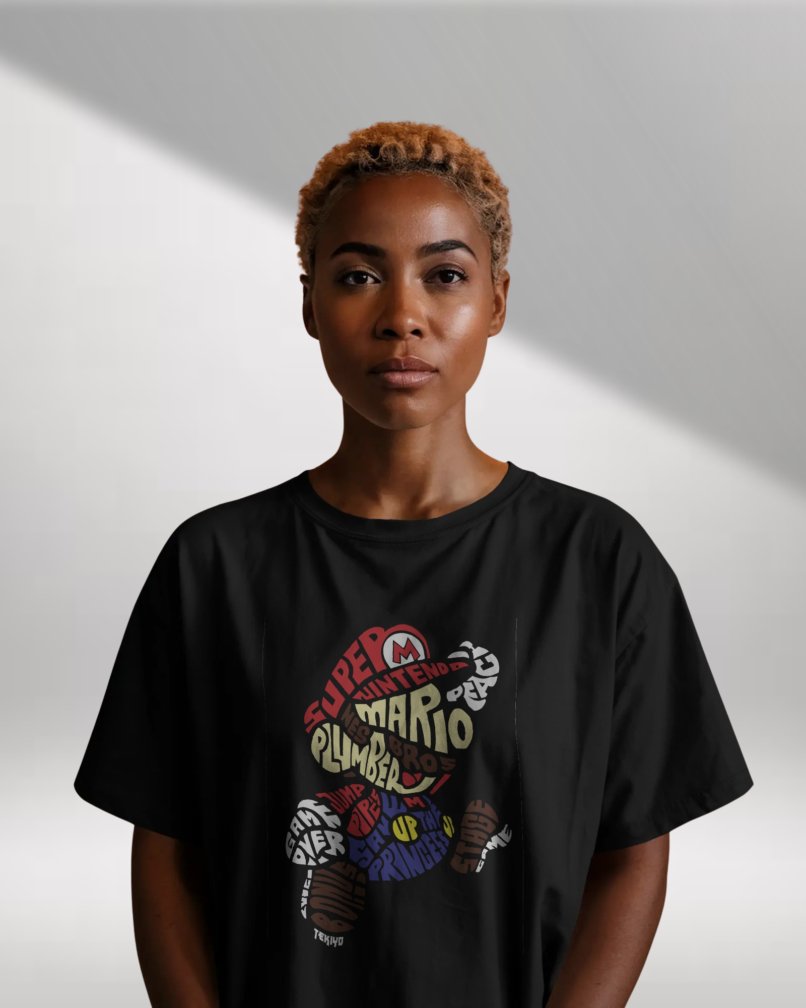 Super Mario Women Regular Tshirt