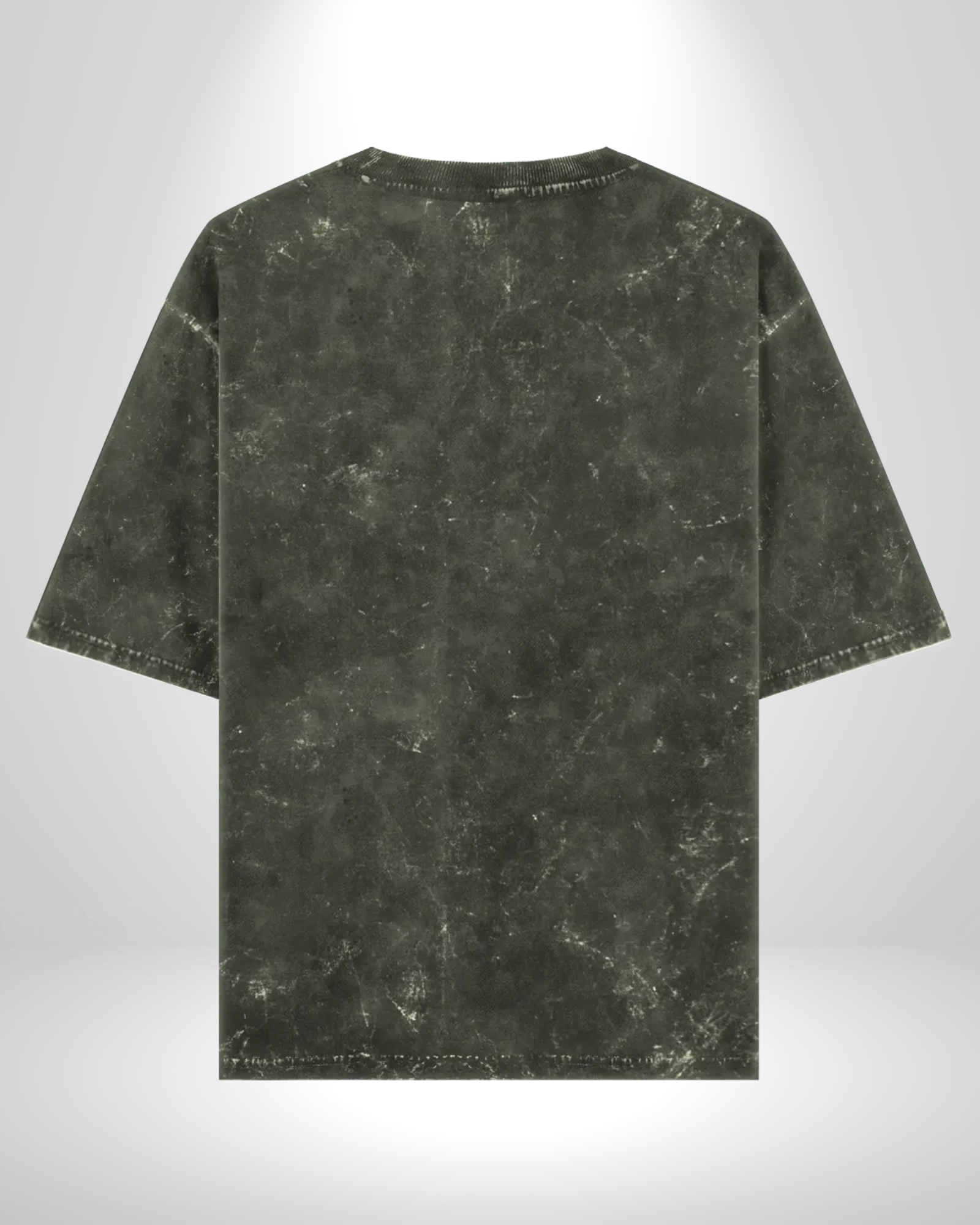 Olivegreen Acidwash Tshirt