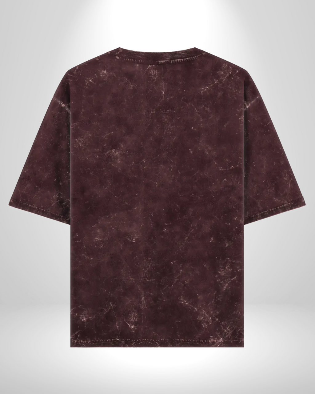 Maroon Acidwash Tshirt