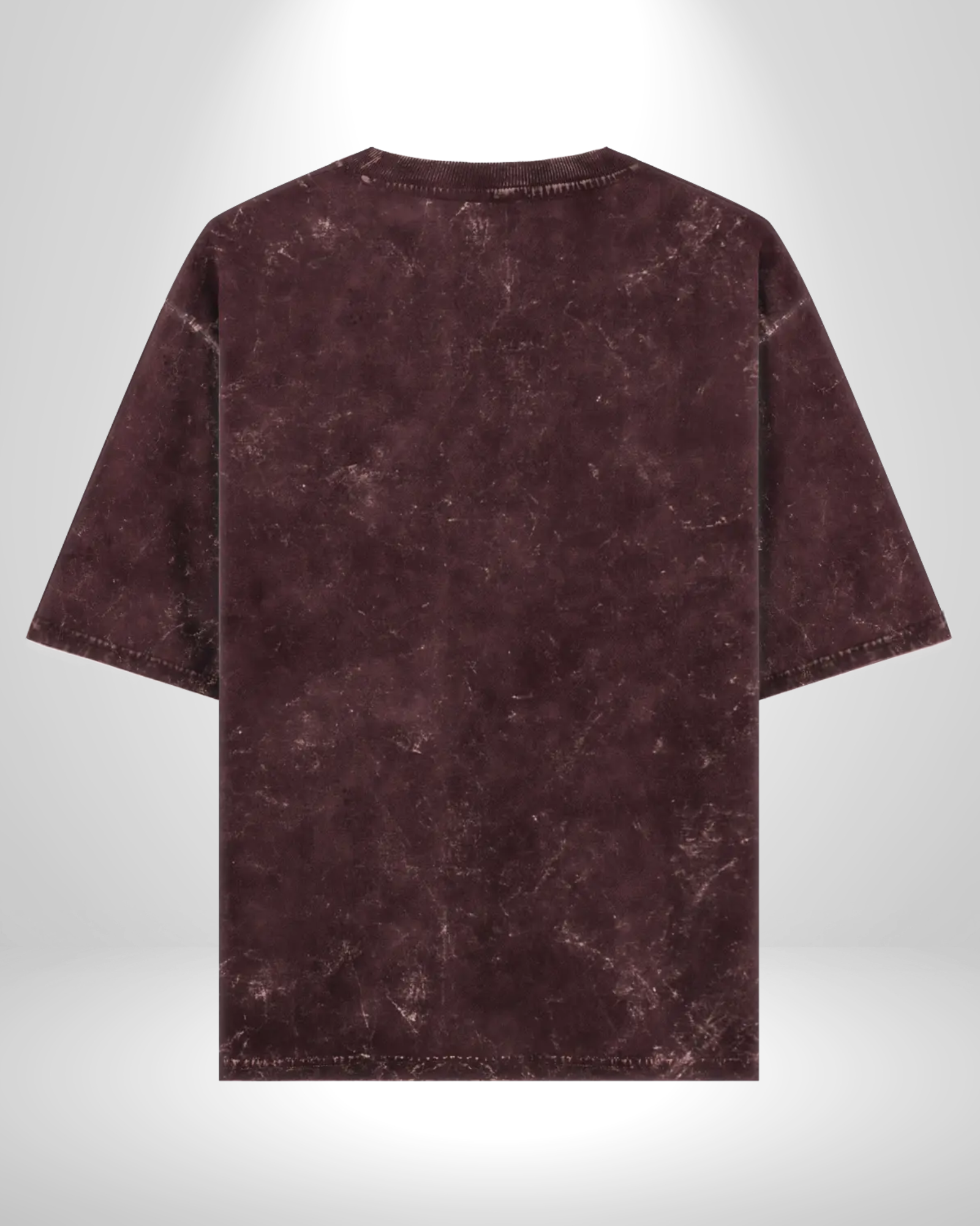Maroon Acidwash Tshirt