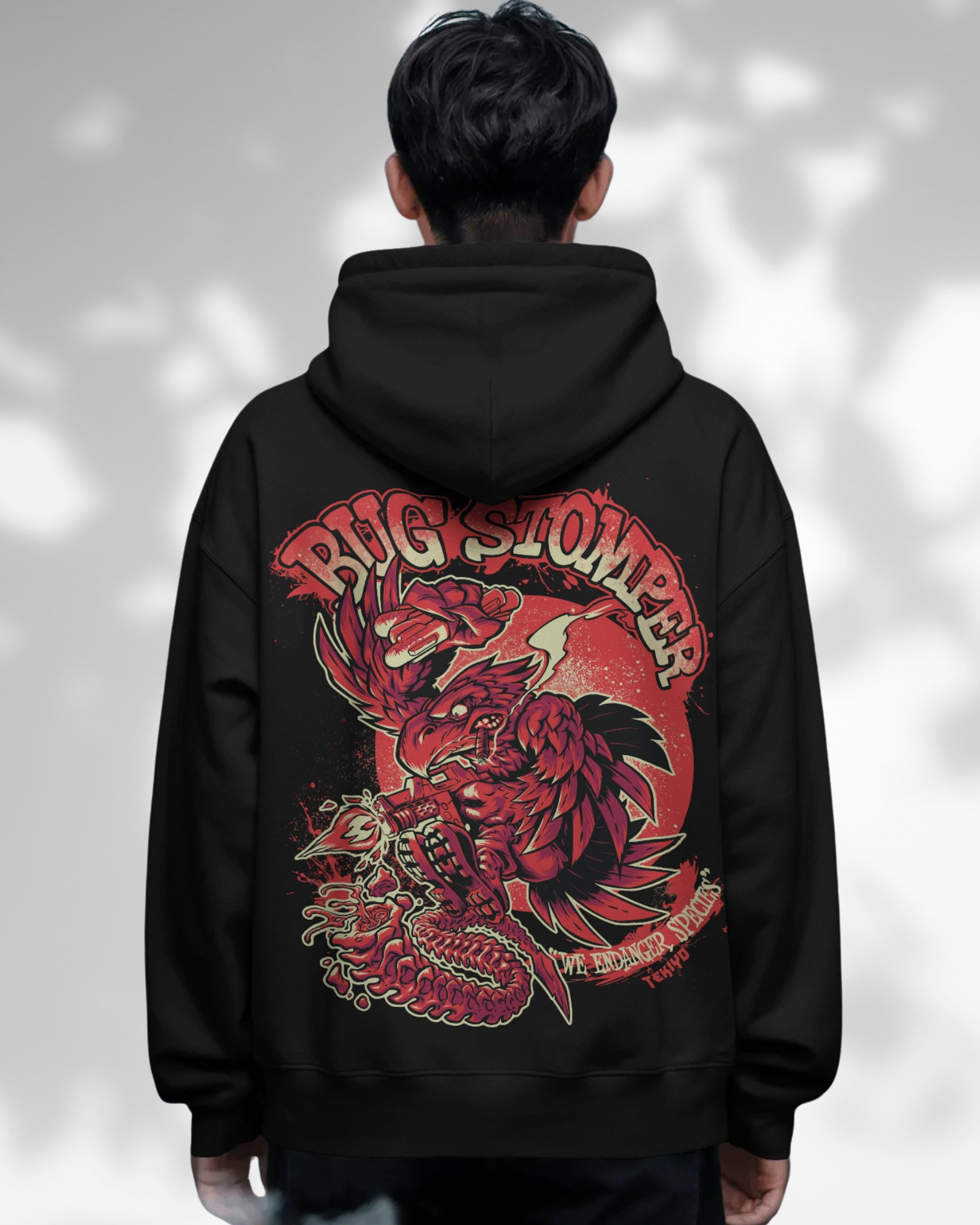 Bug Stomper Men Hoodie