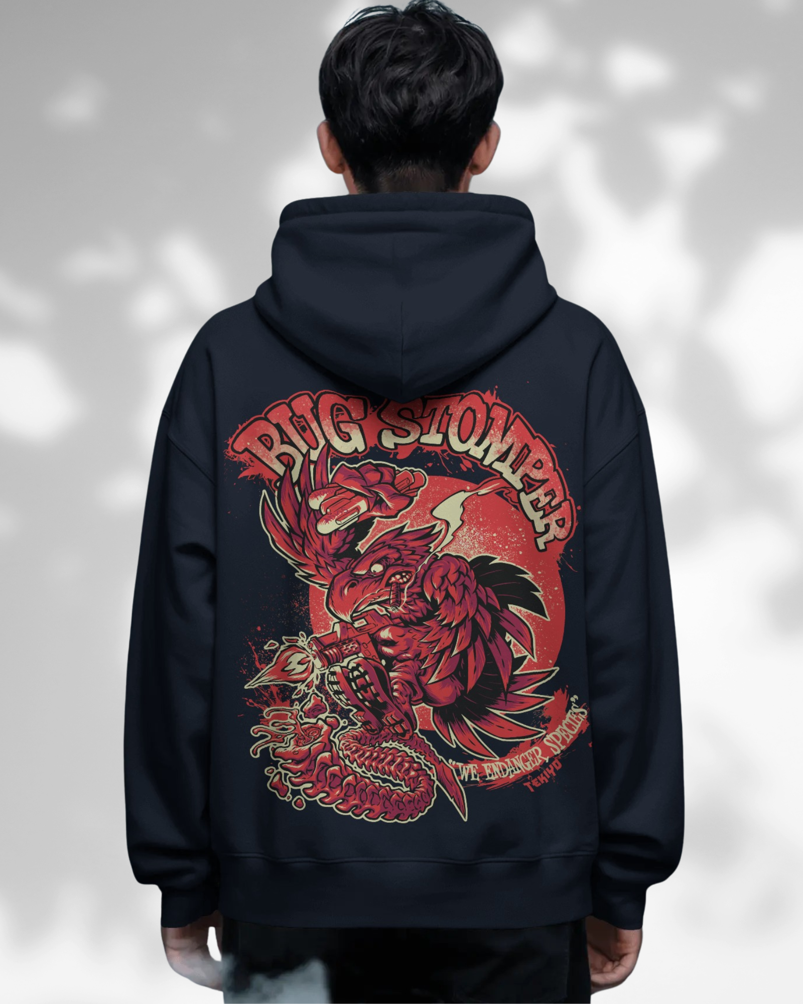 Bug Stomper Men Hoodie