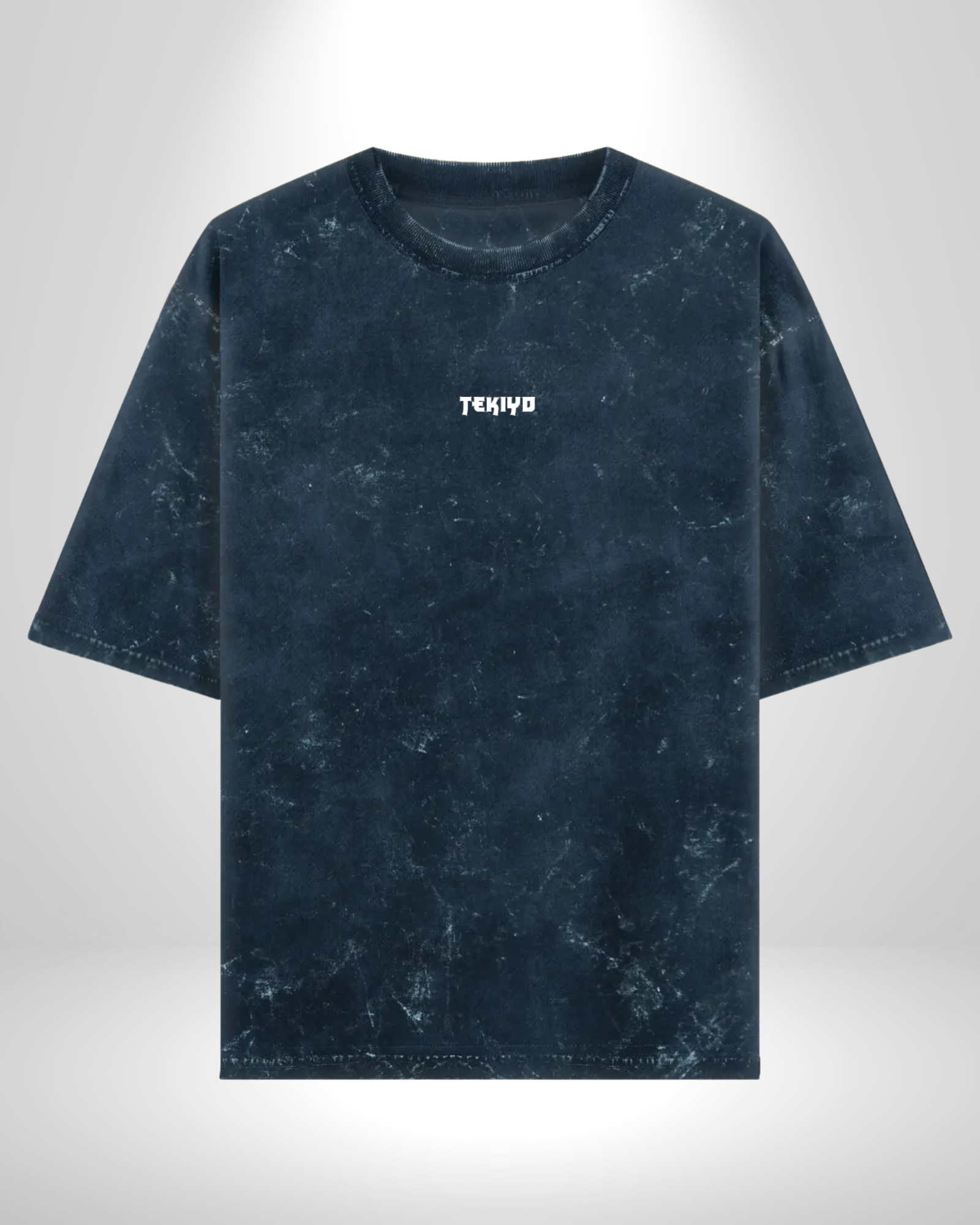 Blue AcidWash Oversized Tshirt