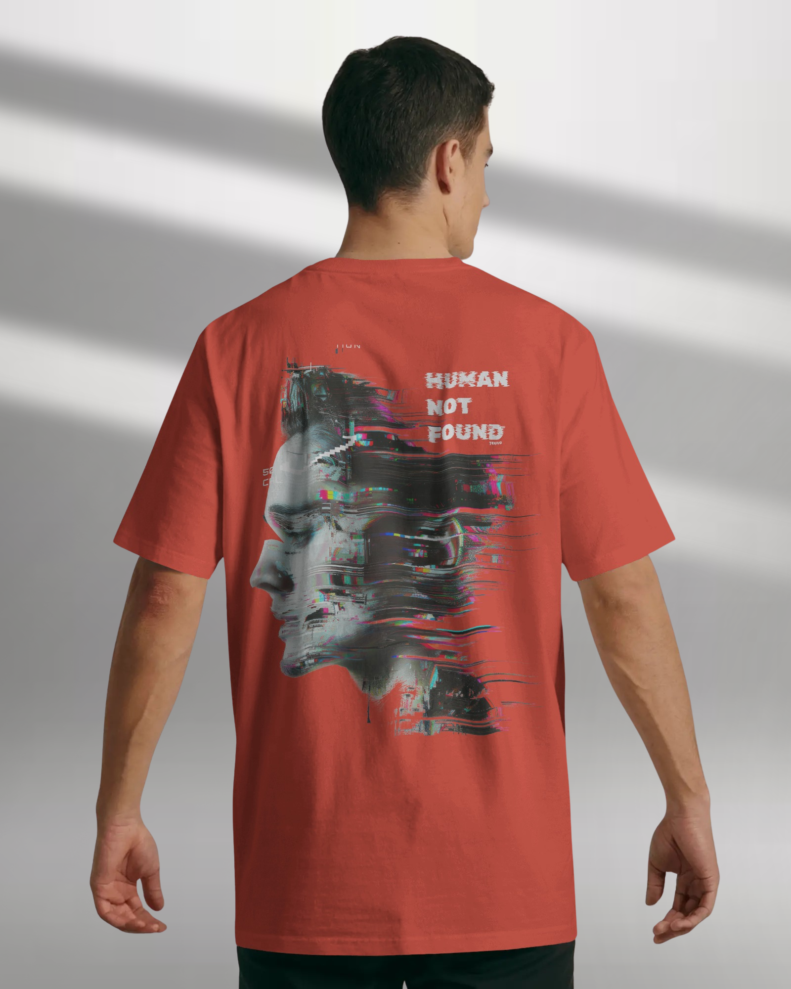 Error 404 Oversized Men T-Shirt