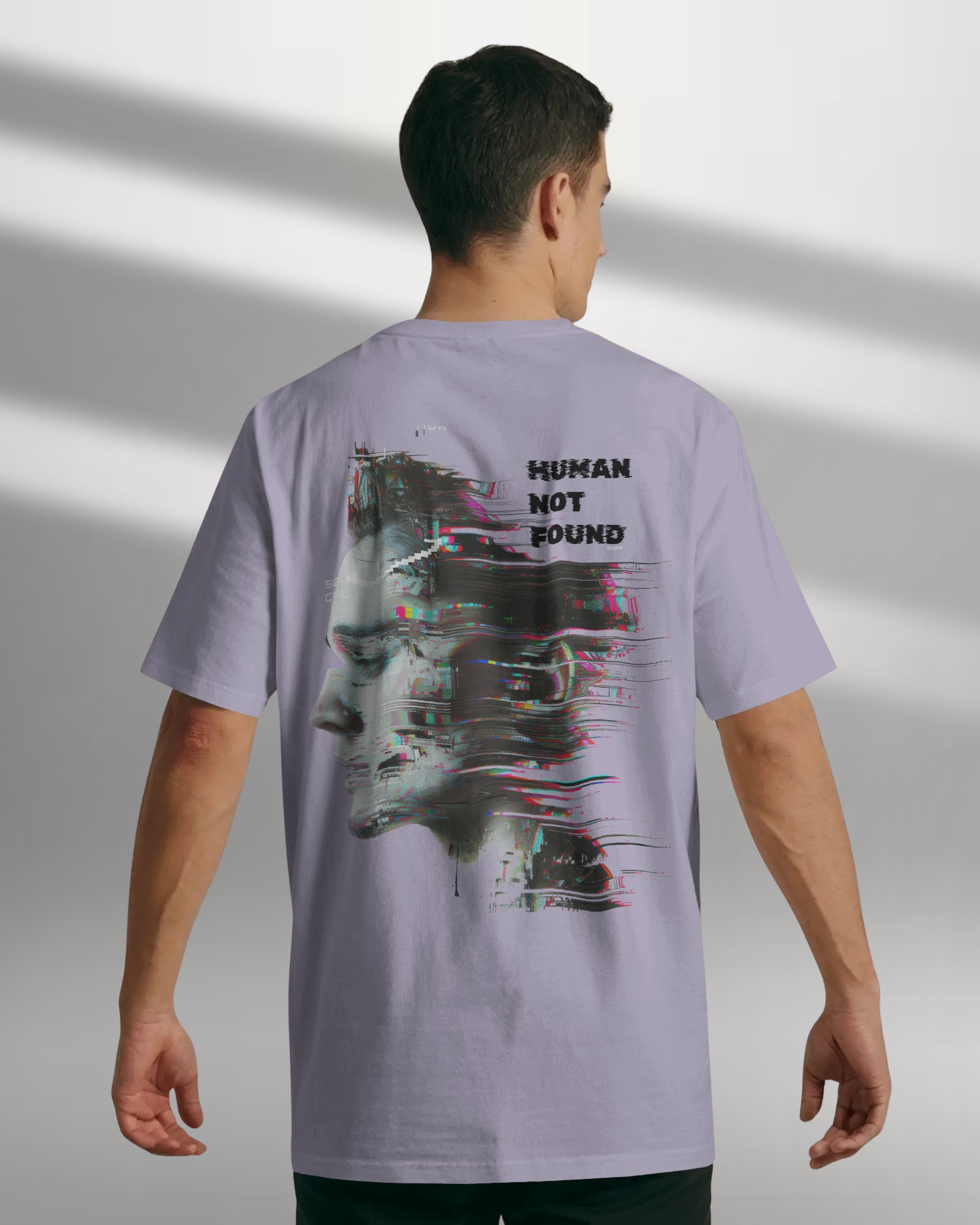Error 404 Oversized Men T-Shirt
