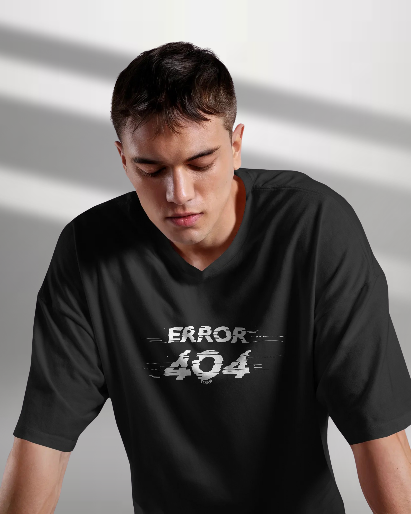 Error 404 Oversized Men T-Shirt